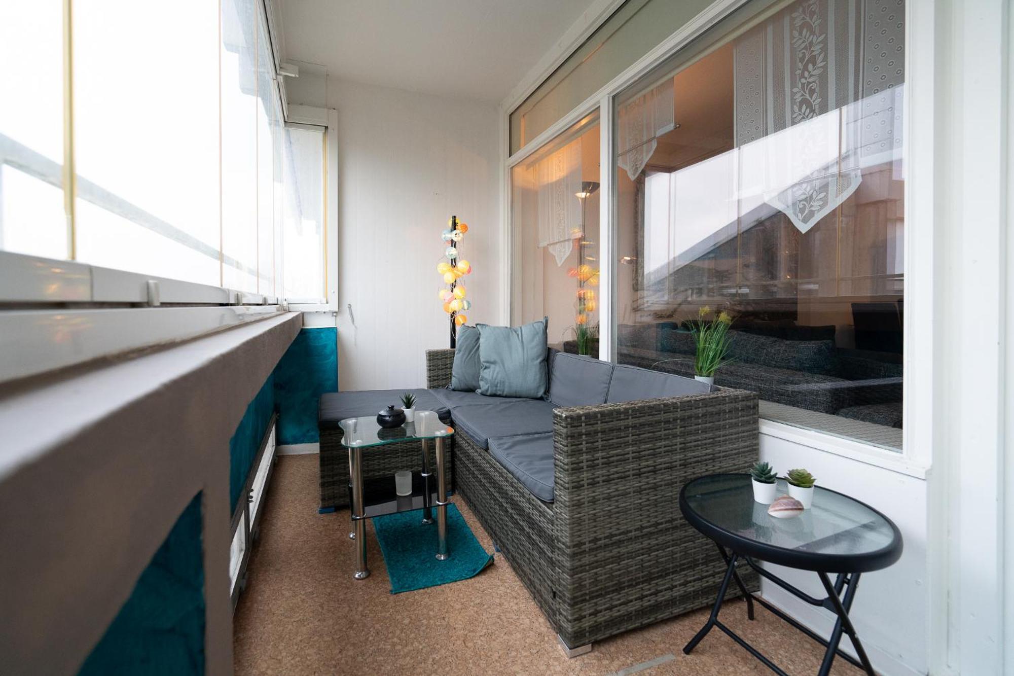 Panoramic App A02-9 Schick-Lounge Appartement Sierksdorf Buitenkant foto